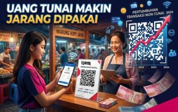 Uang Tunai Makin Jarang Dipakai, Transaksi QRIS Tembus Rp1,12 Kuadriliun di Semester I 2026