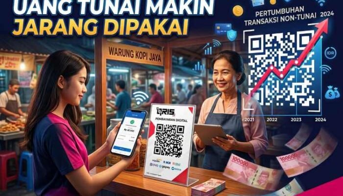 Uang Tunai Makin Jarang Dipakai, Transaksi QRIS Tembus Rp1,12 Kuadriliun di Semester I 2026