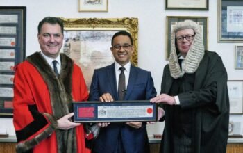 Anies Baswedan Terima Penghargaan Freedom of the City of London, Sejajar dengan Winston Churchill dan Nelson Mandela