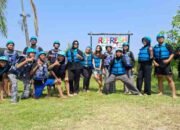 Perkuat Guyub Rukun, Karang Taruna Abhinaya Baswara Jomblang Seru-seruan Outbound ke Klaten-Jogja