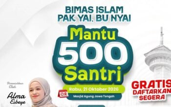 Pertama di Indonesia! Program Pak Yai Bu Nyai Mantu 500 Santri Siap Gelar Nikah Massal Akbar di MAJT