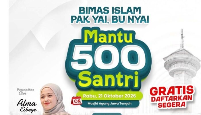 Pertama di Indonesia! Program Pak Yai Bu Nyai Mantu 500 Santri Siap Gelar Nikah Massal Akbar di MAJT
